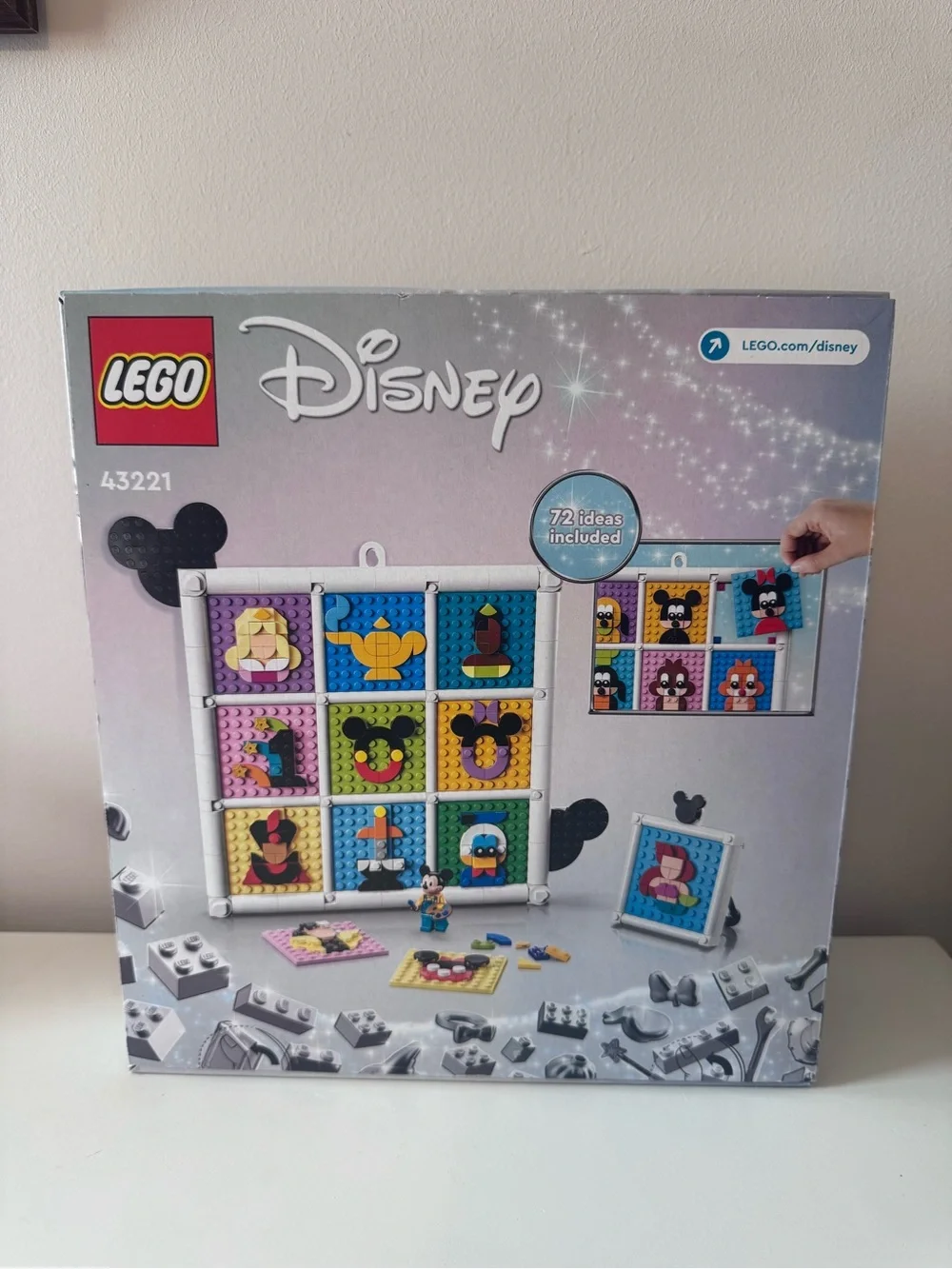 LEGO 100 Years of Disney Animation Icons Set - NWT